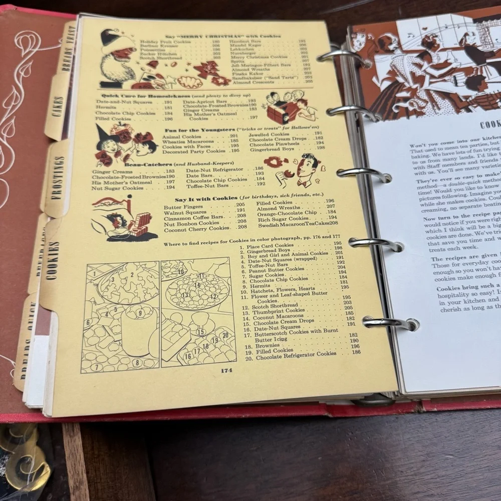 Vintage Betty Crockers Picture Cookbook 1950s